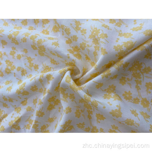 亚马逊编织的人造丝印刷poplin Fabin for Kids